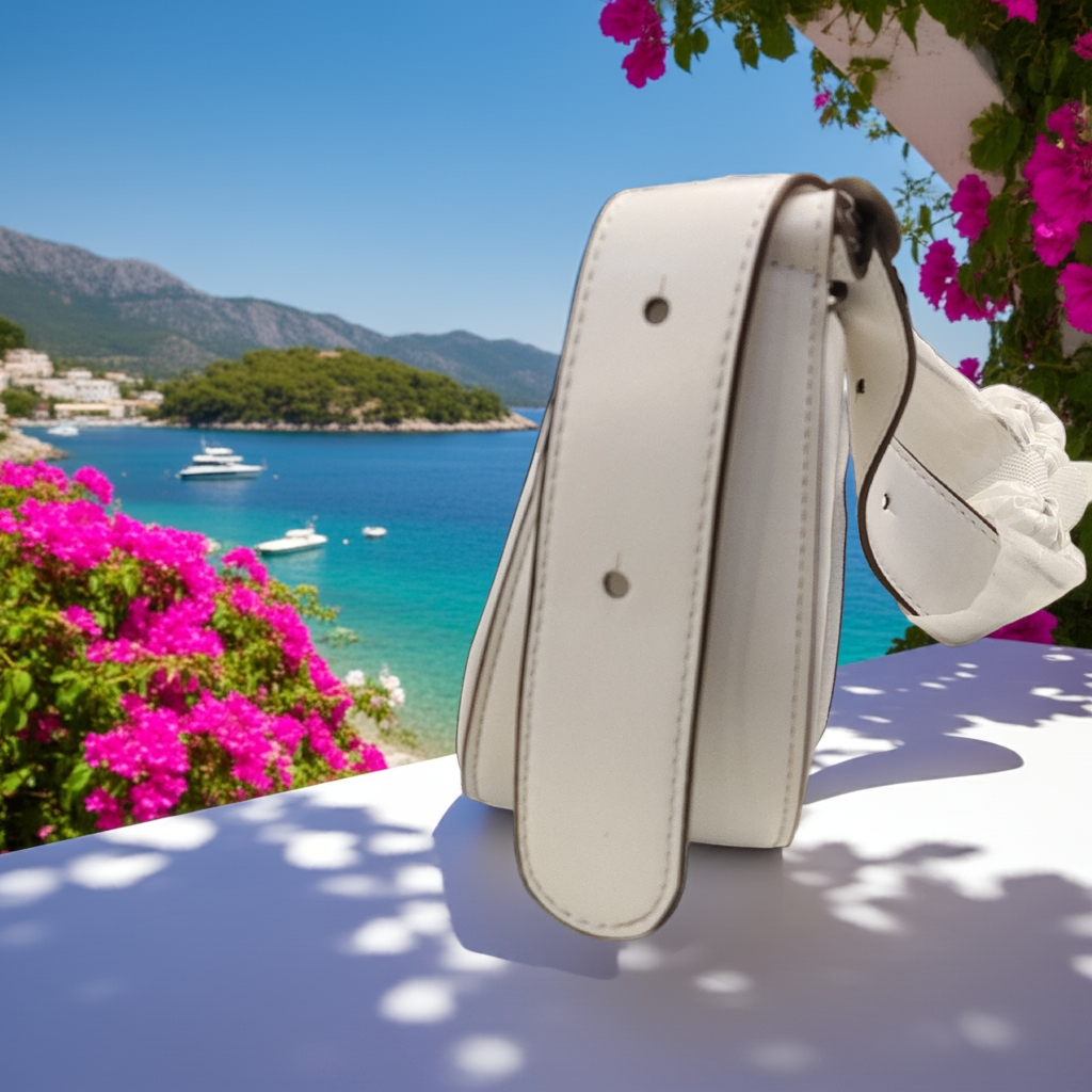 Flap White Sling Bag | Crossbody for Women