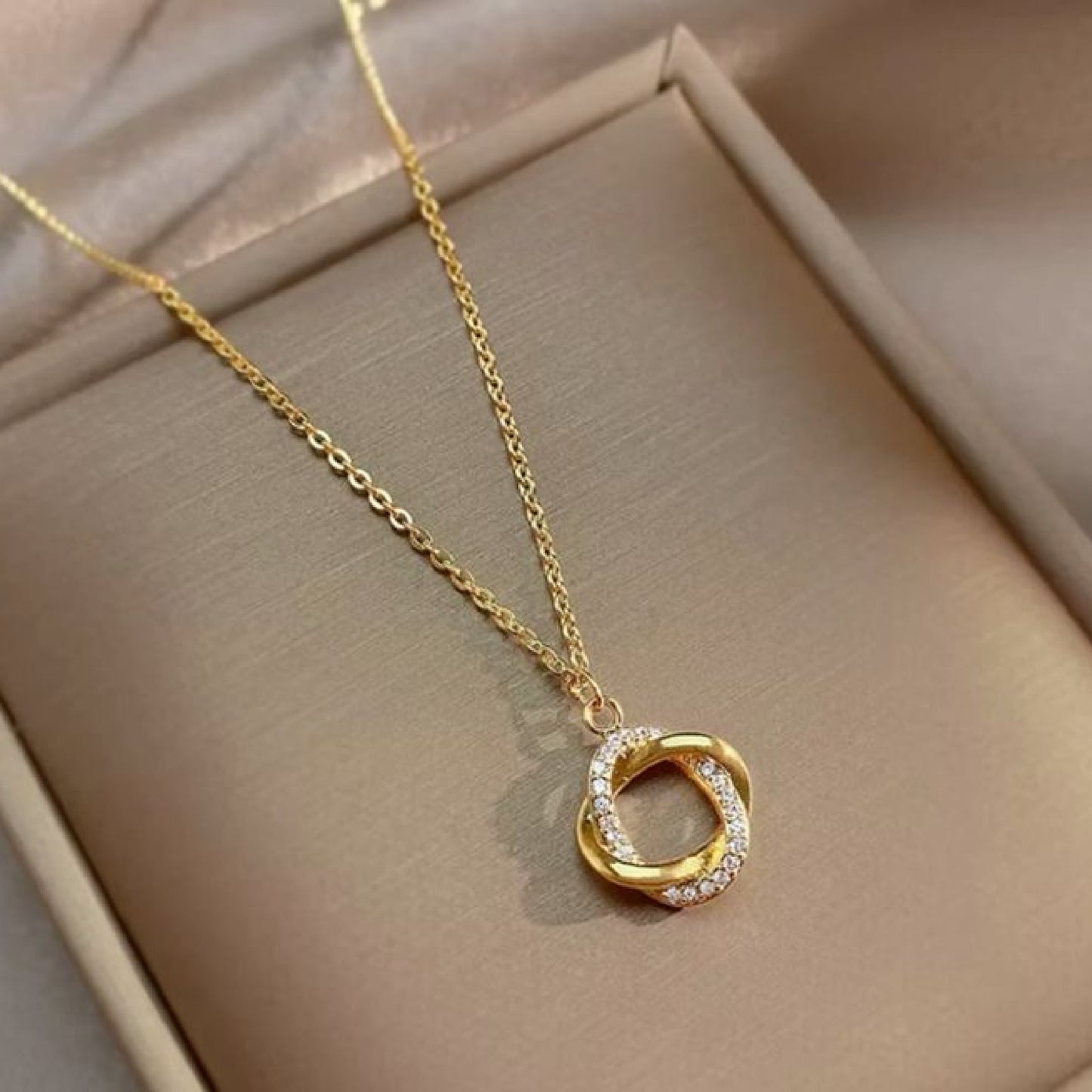 Girls Golden Pendant