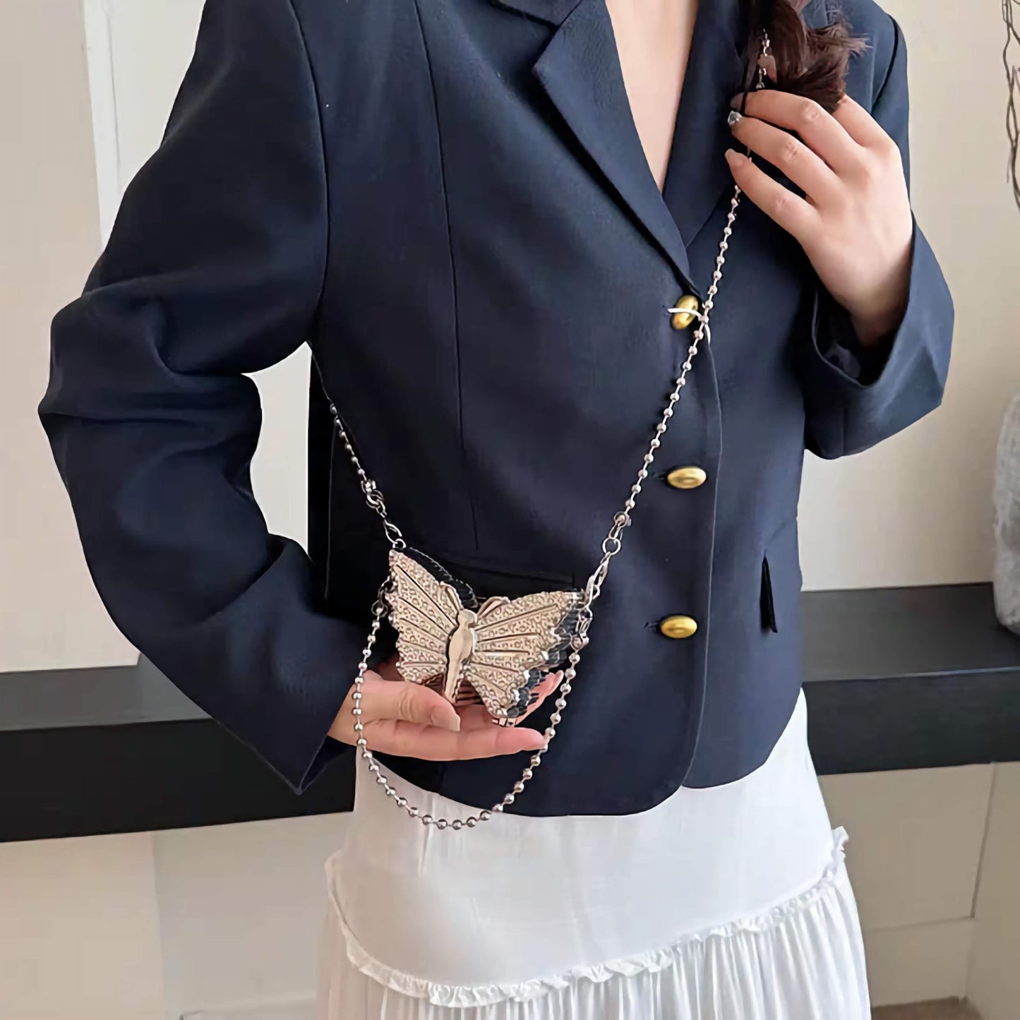 Butterfly Mini Sling & clutch