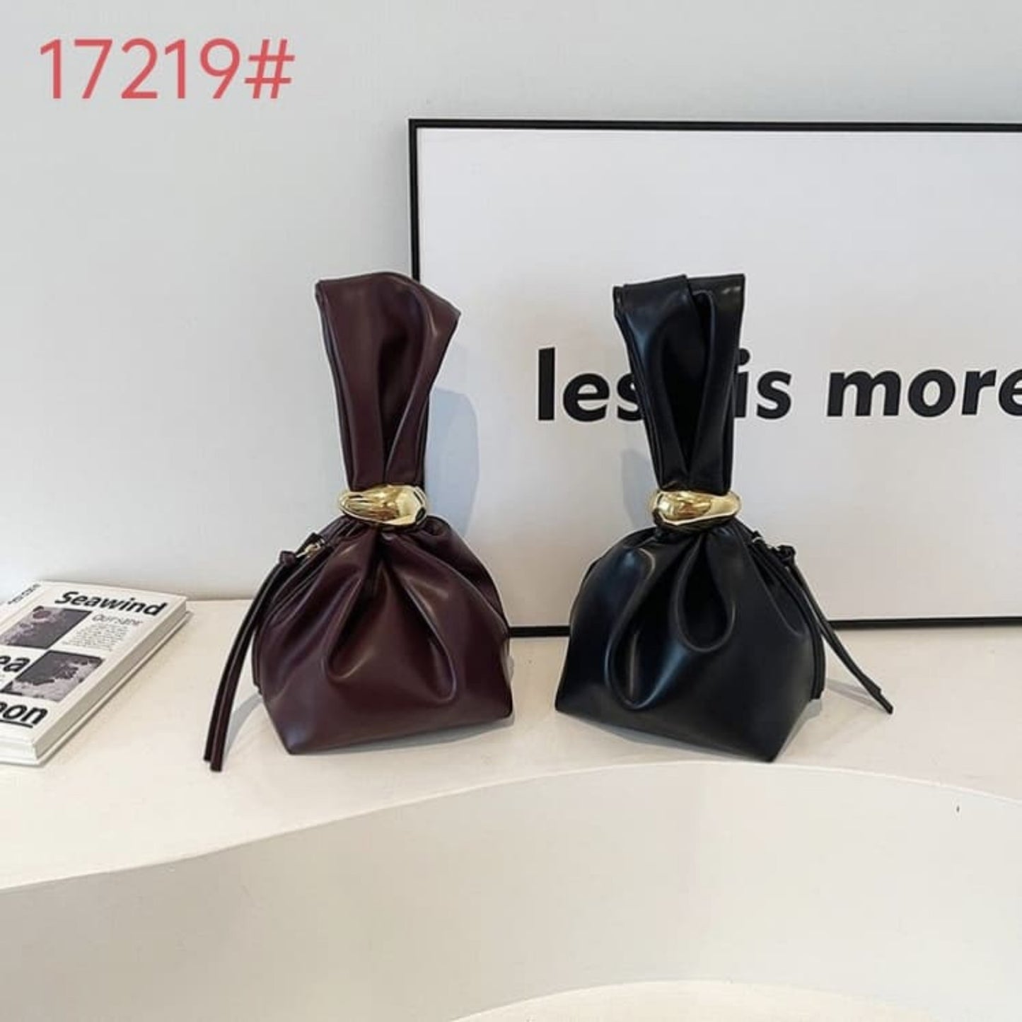 Leather Fashion Potli Bags