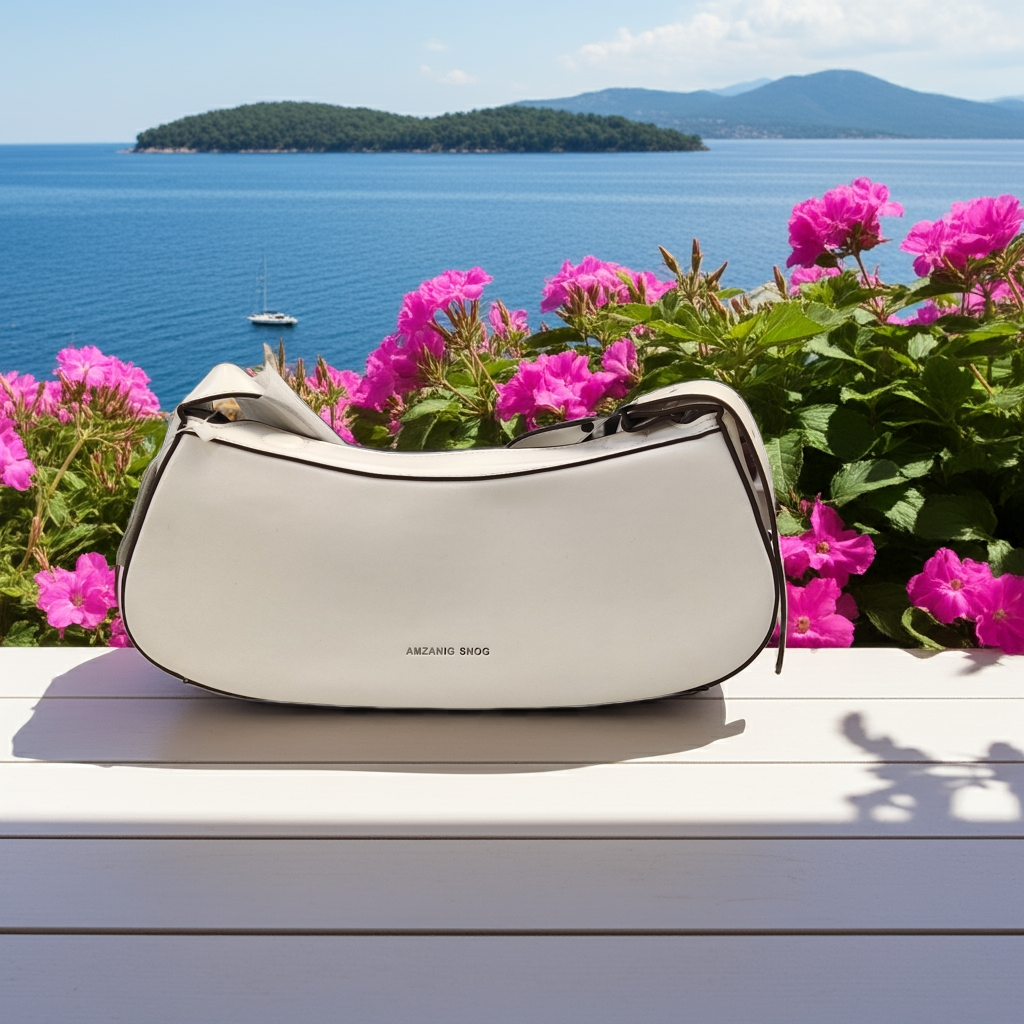 Flap White Sling Bag | Crossbody for Women