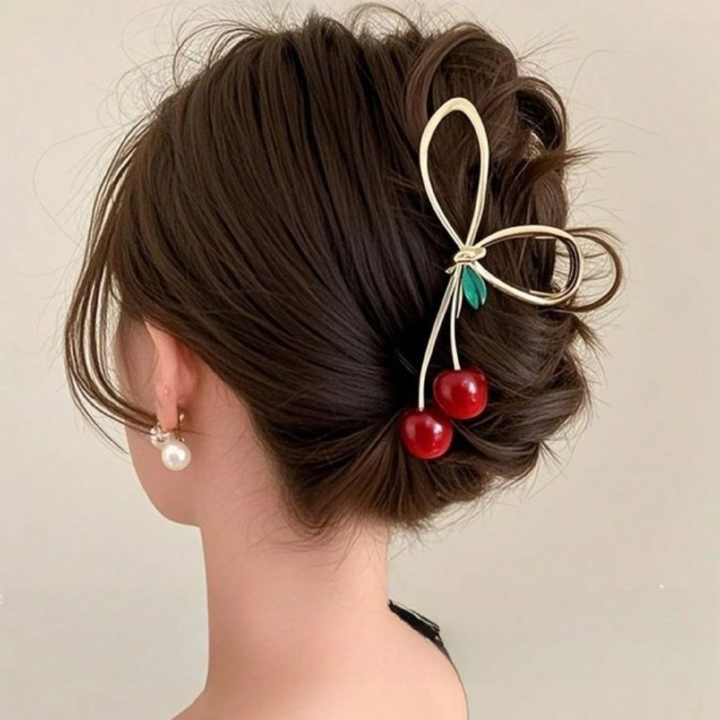Cherry Hair clip